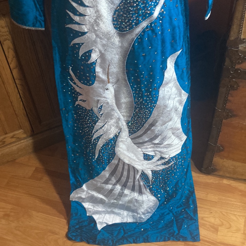 Vietnamese AO Dai style costume dress swan - Picture 9 of 10